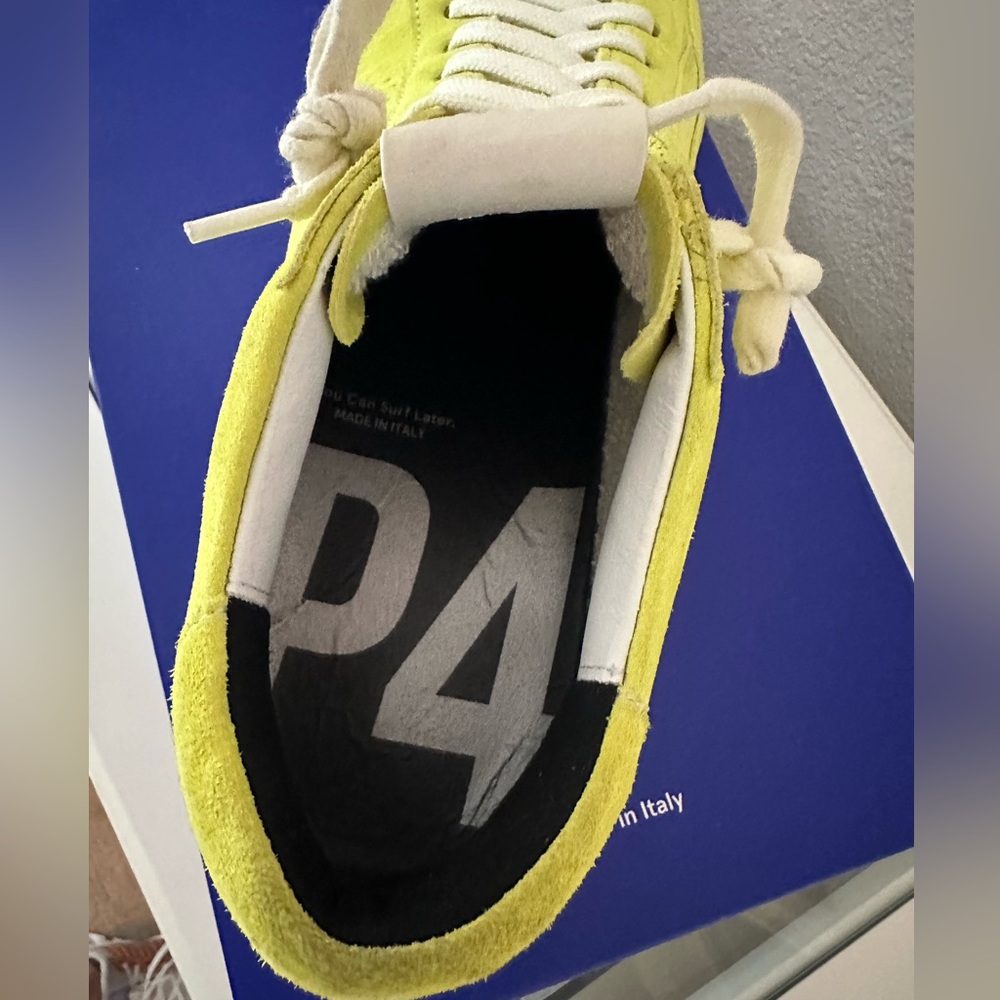 P448 John Platform Sneaker in Sunshine - Picture 11 of 13